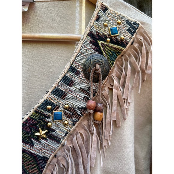 Vintage Womens Westen style Cactus tag one size all fits LARGE - Picture 4 of 6